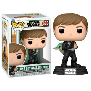 Star Wars The Book of Boba Fett 2 Luke Skywalker Grogu funko pop